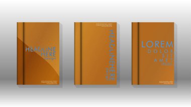 Geometrik tasarım arka planlı kapak kitabı.