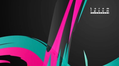 Renkli geometrik arka planlar. Basit form kompozisyonu. Eps10 vektör şablonu