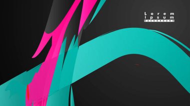 Renkli geometrik arka planlar. Basit form kompozisyonu. Eps10 vektör şablonu