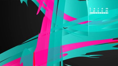 Renkli geometrik arka planlar. Basit form kompozisyonu. Eps10 vektör şablonu