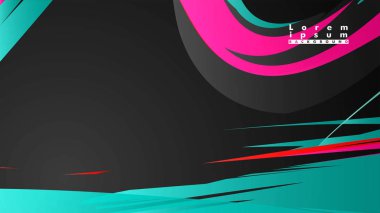 Renkli geometrik arka planlar. Basit form kompozisyonu. Eps10 vektör şablonu