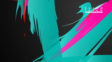 Renkli geometrik arka planlar. Basit form kompozisyonu. Eps10 vektör şablonu