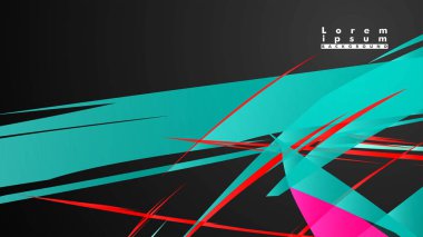 Renkli geometrik arka planlar. Basit form kompozisyonu. Eps10 vektör şablonu