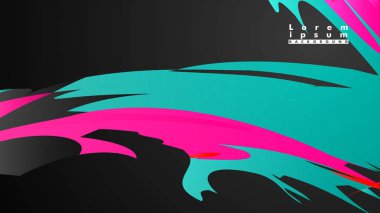 Renkli geometrik arka planlar. Basit form kompozisyonu. Eps10 vektör şablonu