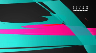 Renkli geometrik arka planlar. Basit form kompozisyonu. Eps10 vektör şablonu