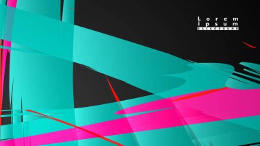 Renkli geometrik arka planlar. Basit form kompozisyonu. Eps10 vektör şablonu