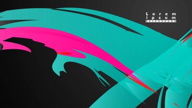 Renkli geometrik arka planlar. Basit form kompozisyonu. Eps10 vektör şablonu