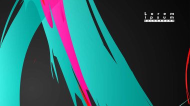 Renkli geometrik arka planlar. Basit form kompozisyonu. Eps10 vektör şablonu