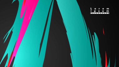 Renkli geometrik arka planlar. Basit form kompozisyonu. Eps10 vektör şablonu