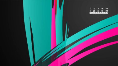 Renkli geometrik arka planlar. Basit form kompozisyonu. Eps10 vektör şablonu