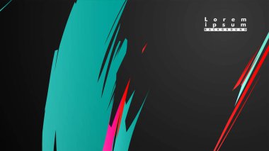 Renkli geometrik arka planlar. Basit form kompozisyonu. Eps10 vektör şablonu