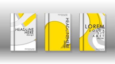 Arka kapak sıvı elemanları ile. Tasarım kavramı kitap. Fütüristik iş düzeni. Dijital poster şablonu. Tasarlamak vektör - eps10