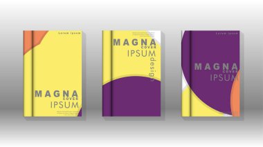 Minimal vektör tasarımı kapsar. Yuvarlak şekiller kompozisyon. Eps10 vektör şablonu