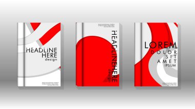 Arka kapak sıvı elemanları ile. Tasarım kavramı kitap. Fütüristik iş düzeni. Dijital poster şablonu. Tasarlamak vektör - eps10