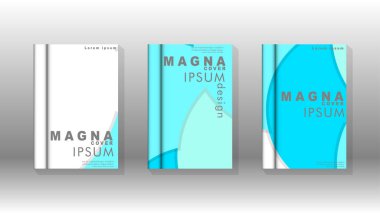 Kurumsal iş yıllık rapor kitap kapağı broşür el ilanı posteri için soyut düşük daire şekil arka plan. Eps10 vektör şablonu