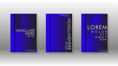 Soyut vektör düzeni arka planı. Broşürler, yıllık, dergi, vektör şablonları vb. için.