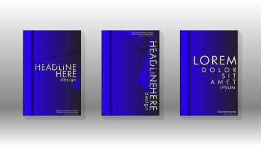 Soyut vektör düzeni arka planı. Broşürler, yıllık, dergi, vektör şablonları vb. için.