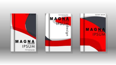 Arka kapak sıvı elemanları ile. Tasarım kavramı kitap. Fütüristik iş düzeni. Dijital poster şablonu. Tasarlamak vektör - eps10