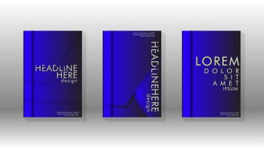 Soyut vektör düzeni arka planı. Broşürler, yıllık, dergi, vektör şablonları vb. için.