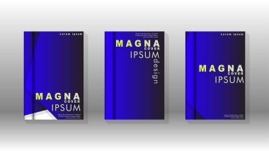 Soyut vektör düzeni arka planı. Broşürler, yıllık, dergi, vektör şablonları vb. için.