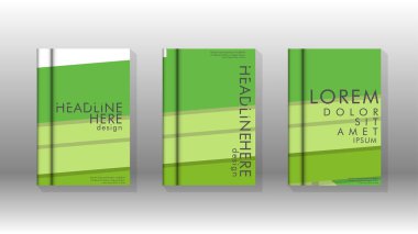 Kapak kitabı kavramı soyut geometrik arka plan renk ve şekillerin bir kombinasyonu ile