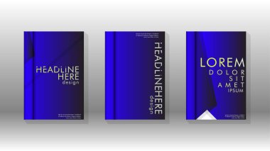 Soyut vektör düzeni arka planı. Broşürler, yıllık, dergi, vektör şablonları vb. için.