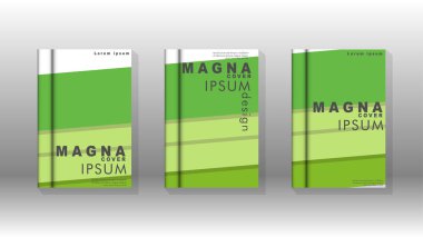 Kapak kitabı kavramı soyut geometrik arka plan renk ve şekillerin bir kombinasyonu ile