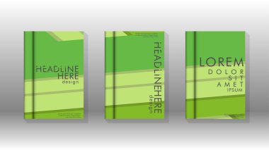 Kapak kitabı kavramı soyut geometrik arka plan renk ve şekillerin bir kombinasyonu ile