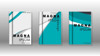 Arka kapak sıvı elemanları ile. Tasarım kavramı kitap. Fütüristik iş düzeni. Dijital poster şablonu. Tasarlamak vektör - eps10