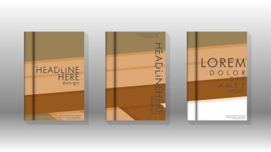 Kapak kitabı kavramı soyut geometrik arka plan renk ve şekillerin bir kombinasyonu ile