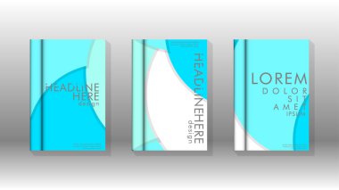 Minimal vektör tasarımı kapsar. Yuvarlak şekiller kompozisyon. Eps10 vektör şablonu