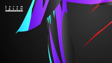 Renkli geometrik arka planlar. Basit form kompozisyonu. Eps10 vektör şablonu