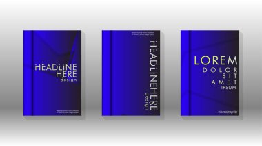 Soyut vektör düzeni arka planı. Broşürler, yıllık, dergi, vektör şablonları vb. için.