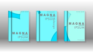 Posterler, kapaklar, broşürler, şirket yıllık iş, vb için soyut daire şekil arka planlar.