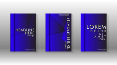 Soyut vektör düzeni arka planı. Broşürler, yıllık, dergi, vektör şablonları vb. için.