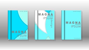 Posterler, kapaklar, broşürler, şirket yıllık iş, vb için soyut daire şekil arka planlar.