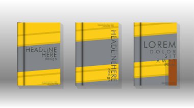 Kapak kitabı kavramı soyut geometrik arka plan renk ve şekillerin bir kombinasyonu ile