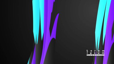 Renkli geometrik arka planlar. Basit form kompozisyonu. Eps10 vektör şablonu