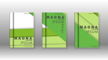 Kapak kitabı kavramı soyut geometrik arka plan renk ve şekillerin bir kombinasyonu ile