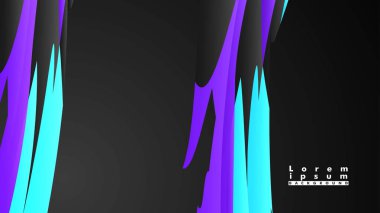 Renkli geometrik arka planlar. Basit form kompozisyonu. Eps10 vektör şablonu