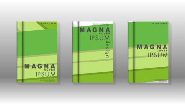 Kapak kitabı kavramı soyut geometrik arka plan renk ve şekillerin bir kombinasyonu ile