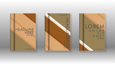 Kapak kitabı kavramı soyut geometrik arka plan renk ve şekillerin bir kombinasyonu ile