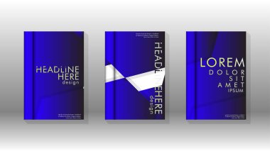 Soyut vektör düzeni arka planı. Broşürler, yıllık, dergi, vektör şablonları vb. için.