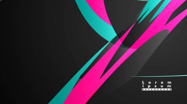 Renkli geometrik arka planlar. Basit form kompozisyonu. Eps10 vektör şablonu