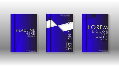 Soyut vektör düzeni arka planı. Broşürler, yıllık, dergi, vektör şablonları vb. için.