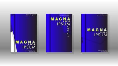 Soyut vektör düzeni arka planı. Broşürler, yıllık, dergi, vektör şablonları vb. için.