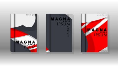 Arka kapak sıvı elemanları ile. Tasarım kavramı kitap. Fütüristik iş düzeni. Dijital poster şablonu. Tasarlamak vektör - eps10