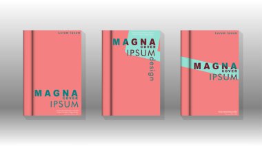 Soyut kitap kapağı düzeninin arka planı. Broşürler, dergiler, vektör şablonları vb. için. Modern tasarımlar Eps 10'da geometrik desenler oluşturur