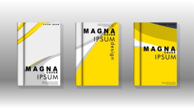 Arka kapak sıvı elemanları ile. Tasarım kavramı kitap. Fütüristik iş düzeni. Dijital poster şablonu. Tasarlamak vektör - eps10