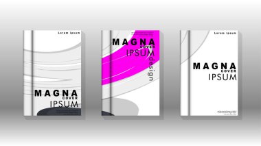 Arka kapak sıvı elemanları ile. Tasarım kavramı kitap. Fütüristik iş düzeni. Dijital poster şablonu. Tasarlamak vektör - eps10